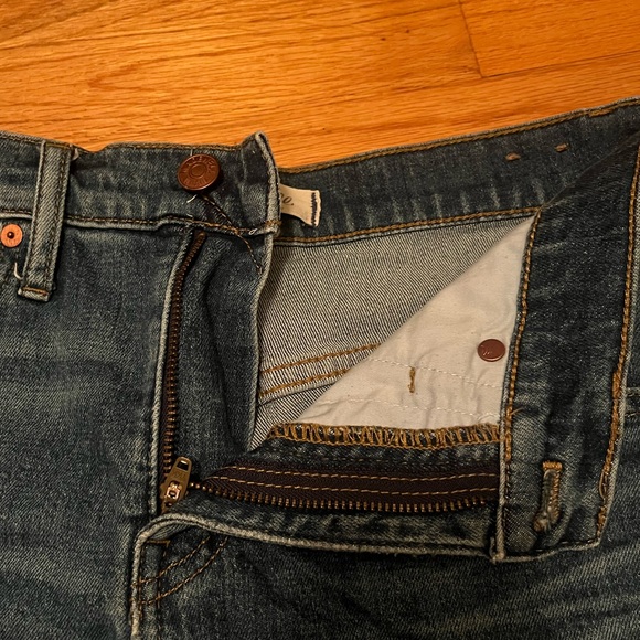 Madewell high rise denim shorts - Picture 2 of 8